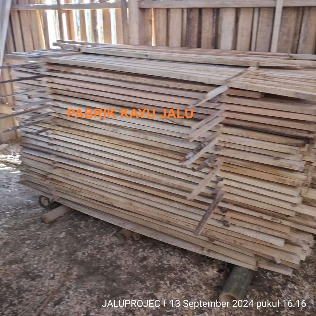 Jual 1 Ikat Isi 10 batang Kayu Reng Tebel 2 cm x 2 cm x Panjang 2 Meter ...