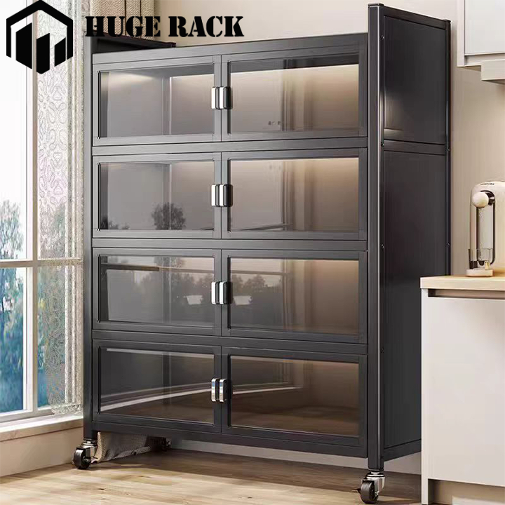 Jual Rak Lemari Dapur stainless steel Lemari dapur serbaguna Lemari rak ...