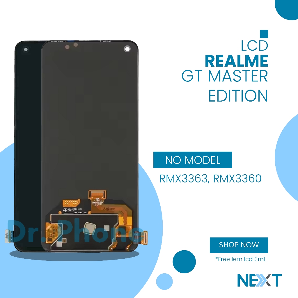 Jual LCD Realme GT Master Edition / RMX3363 / RMX3360 - Finger Print ...