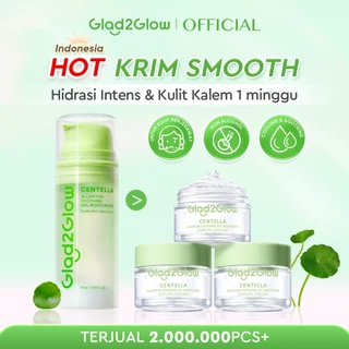 Glad2Glow Centella Water Gel Soothing Moisturizer Madeca Cream Berjerawat Acne Cica Pelembab Wajah 100g  Menenangkan kulit Mengurangi kemerahan Mengontrol minyak Mengobati kulit berjerawat Menjaga g2glow official store