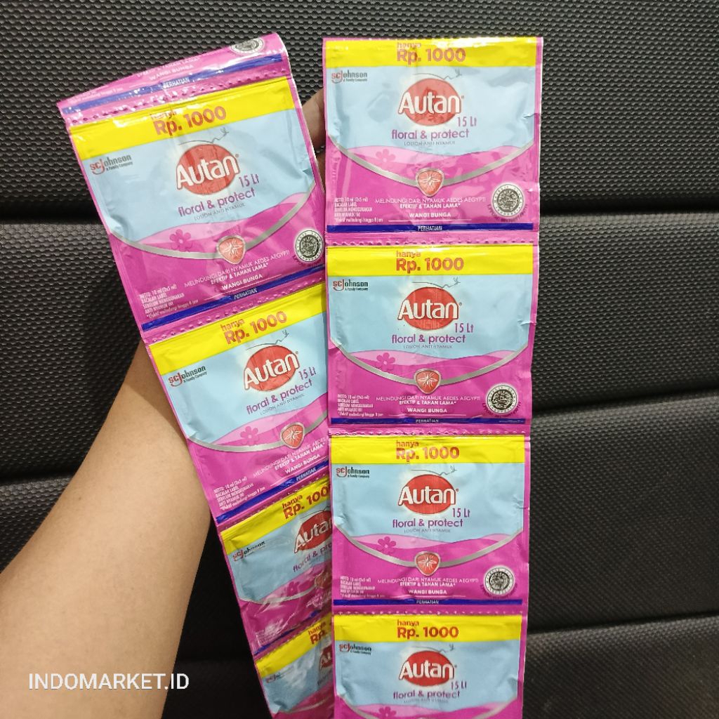 Jual Autan lotion anti nyamuk renteng / Autan renteng / Autan sachet ...