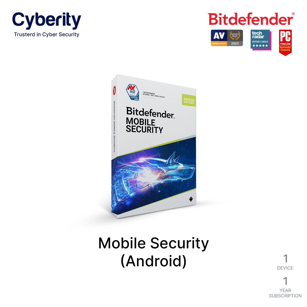 Jual Bitdefender Mobile Security 1 Android 1 Tahun Original License