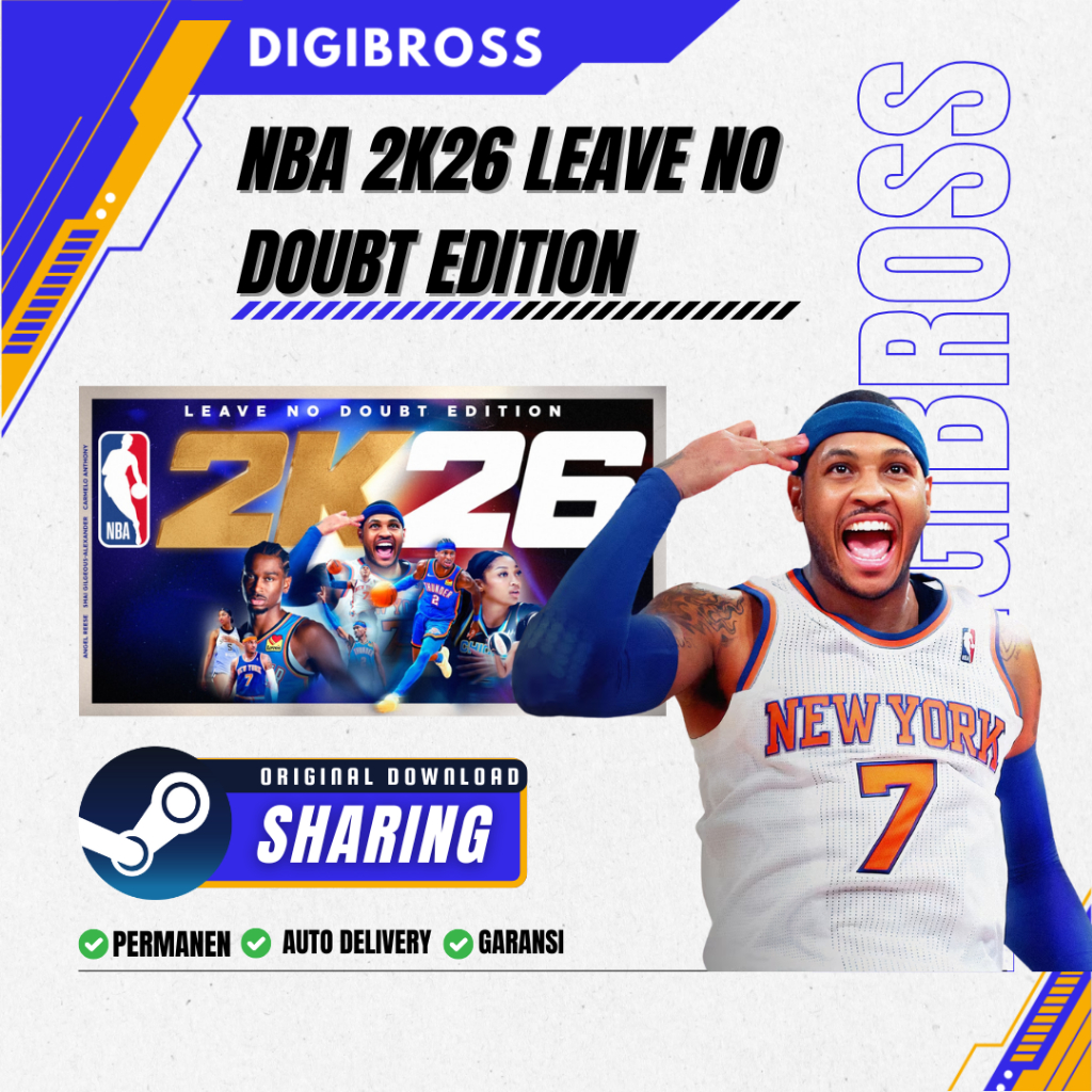 Jual [BONUS GAME RANDOM] NBA 2K26 Leave No Doubt Edition / AUTO ...