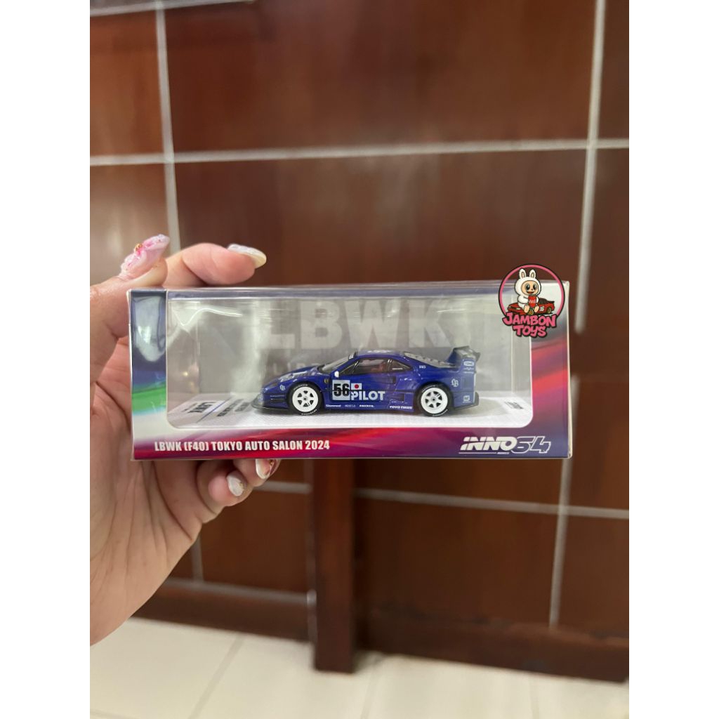 Jual INNO64 Ferrari F40 LBWK Tokyo Auto Salon 2024 PILOT | Shopee Indonesia