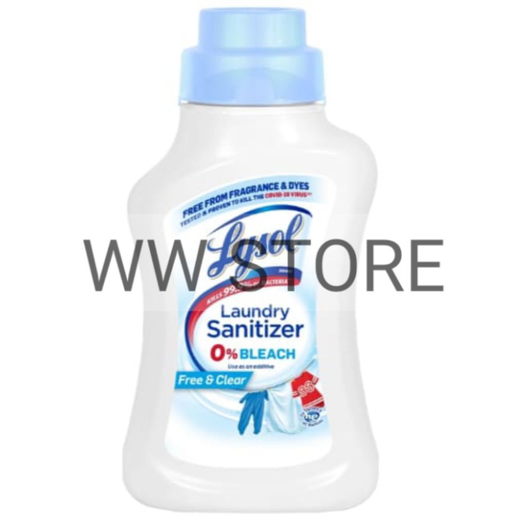 Jual Lysol Laundry Sanitizer 0% BLEACH Free & Clear 1.21L | Shopee ...