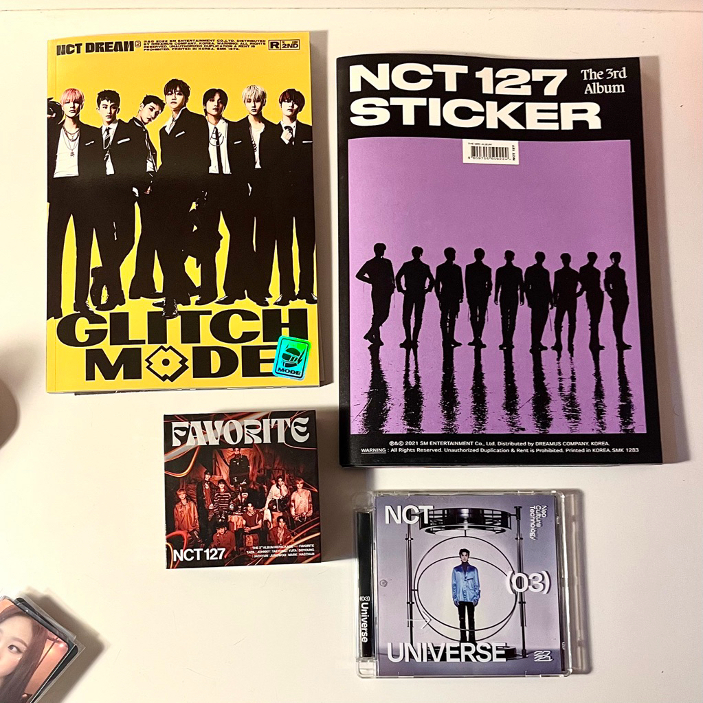 Jual nct 127 dream album only sticker ver glitch mode kihno favorite ...