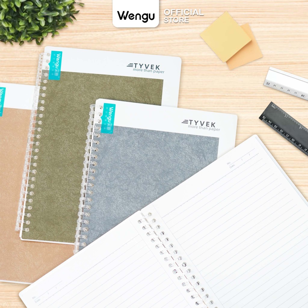 Jual WENGU Binder Notebook Ukuran B5 Bergaris 60 Lembar Refillable Ring ...