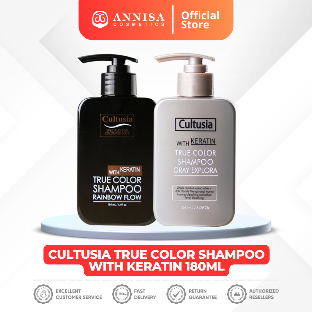 CULTUSIA Keratin True Color Shampoo 180ml
