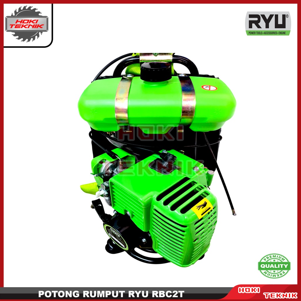 Jual Paket Mesin Potong Rumput RYU RBC2T & Cultivator Penggembur Tanah ...