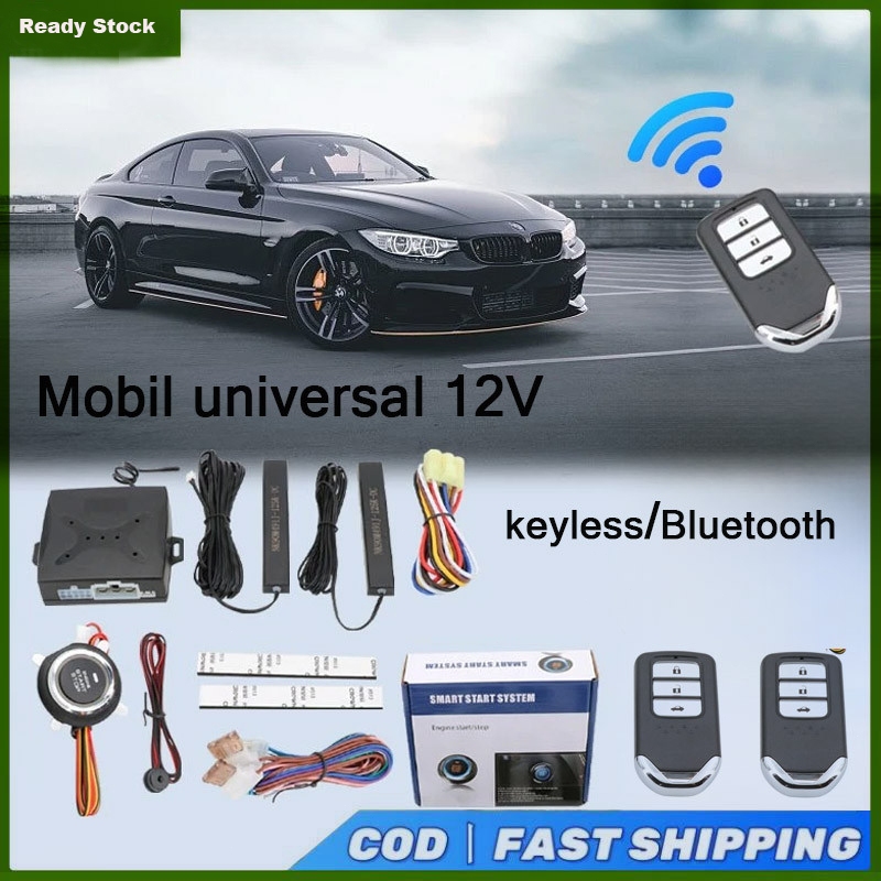 Jual Mobil passive keyless entry push start engine autolock stater ...