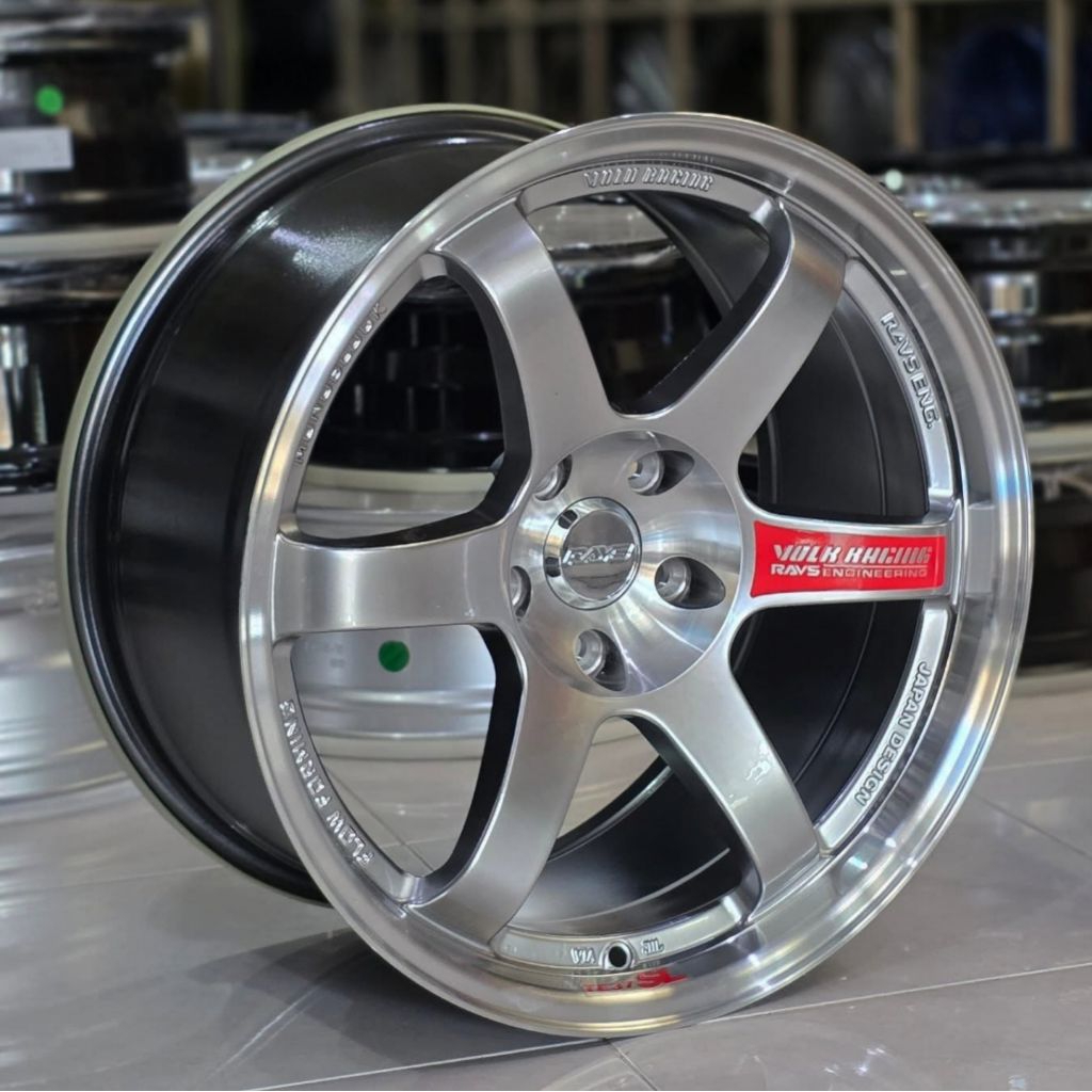 Jual velg racing TE37 SL FLOW FORMING R18 LEBAR 9,5 ET 25 velg mobil ...