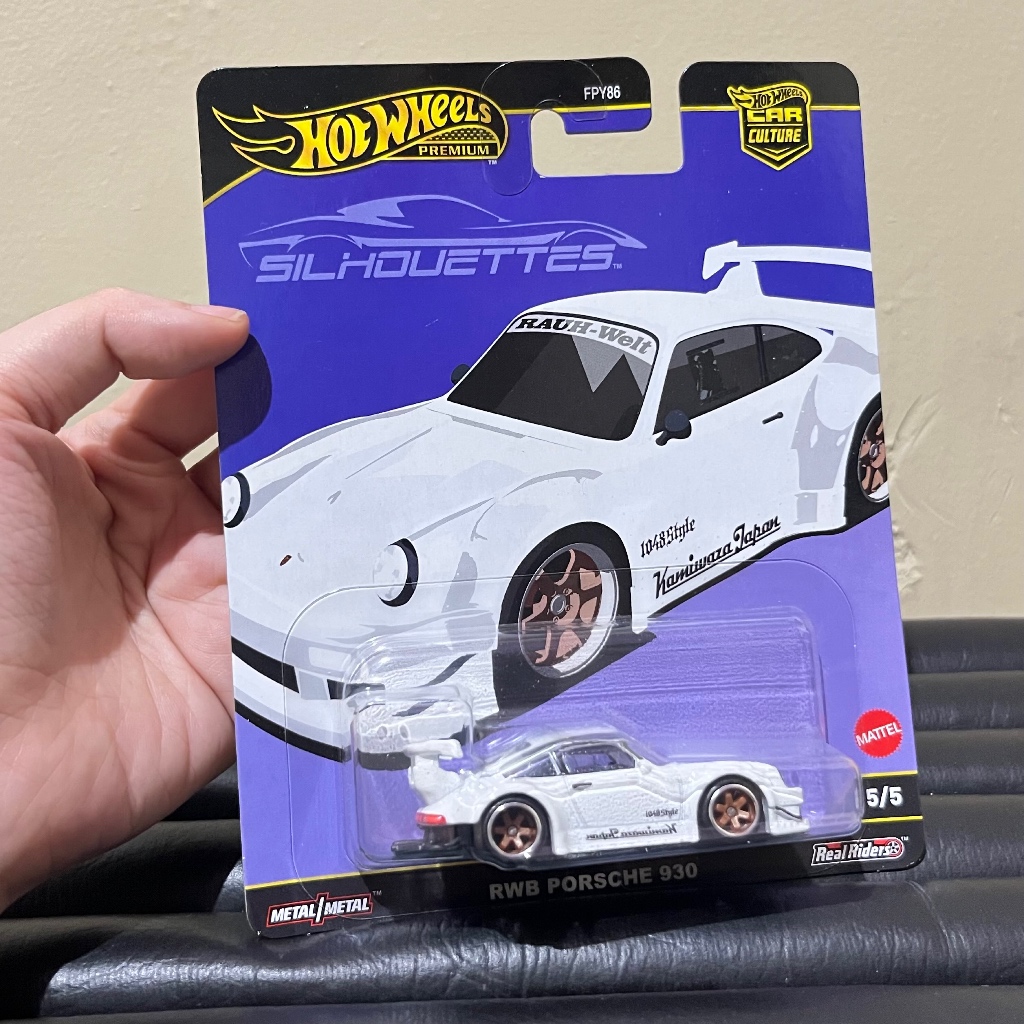 Jual Hot Wheels Premium RWB Porsche 930 White Silhouettes Free ...