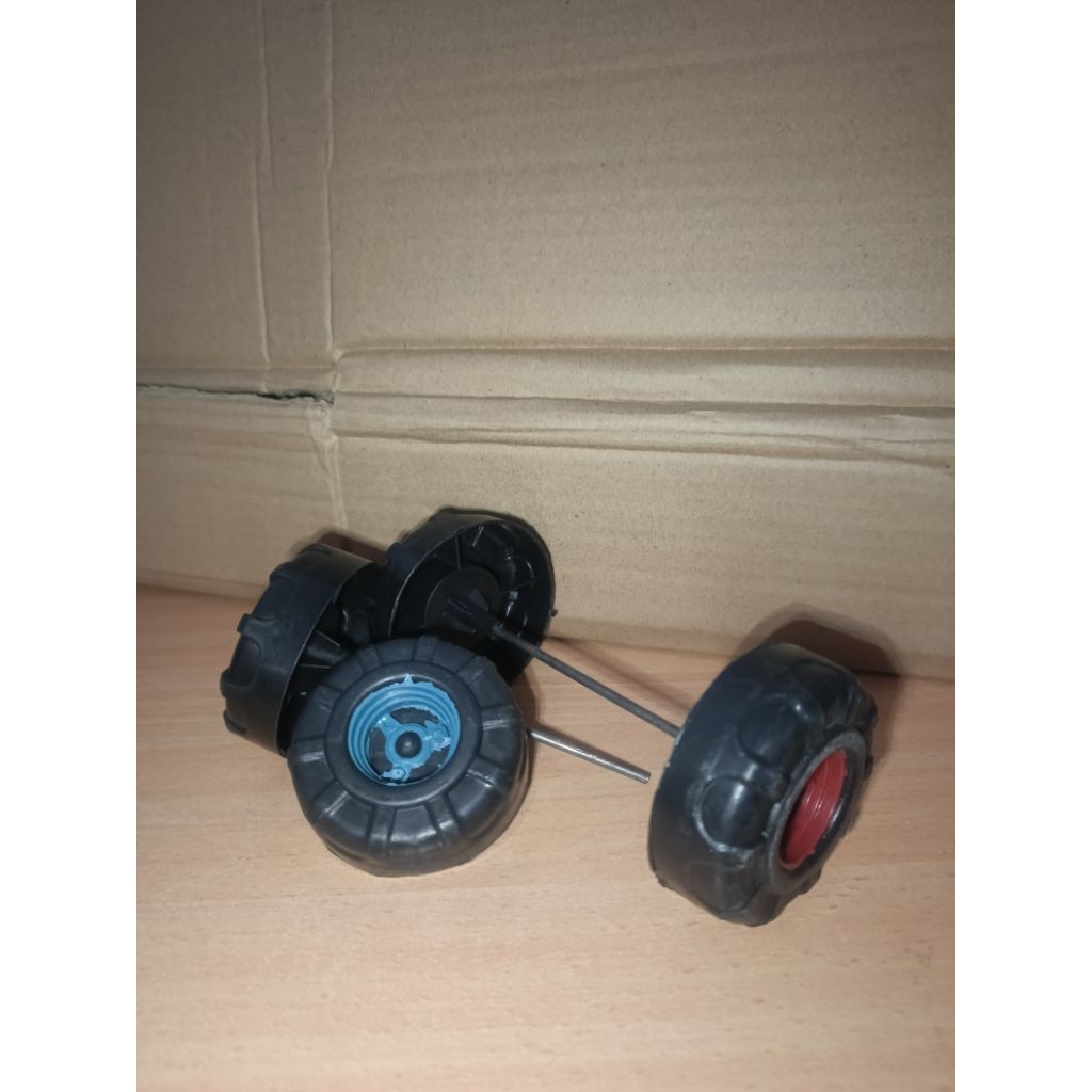 Jual 2 Pasang Roda / Ban + Velg Mainan Anak Truk / Mobi Banl Diameter ...