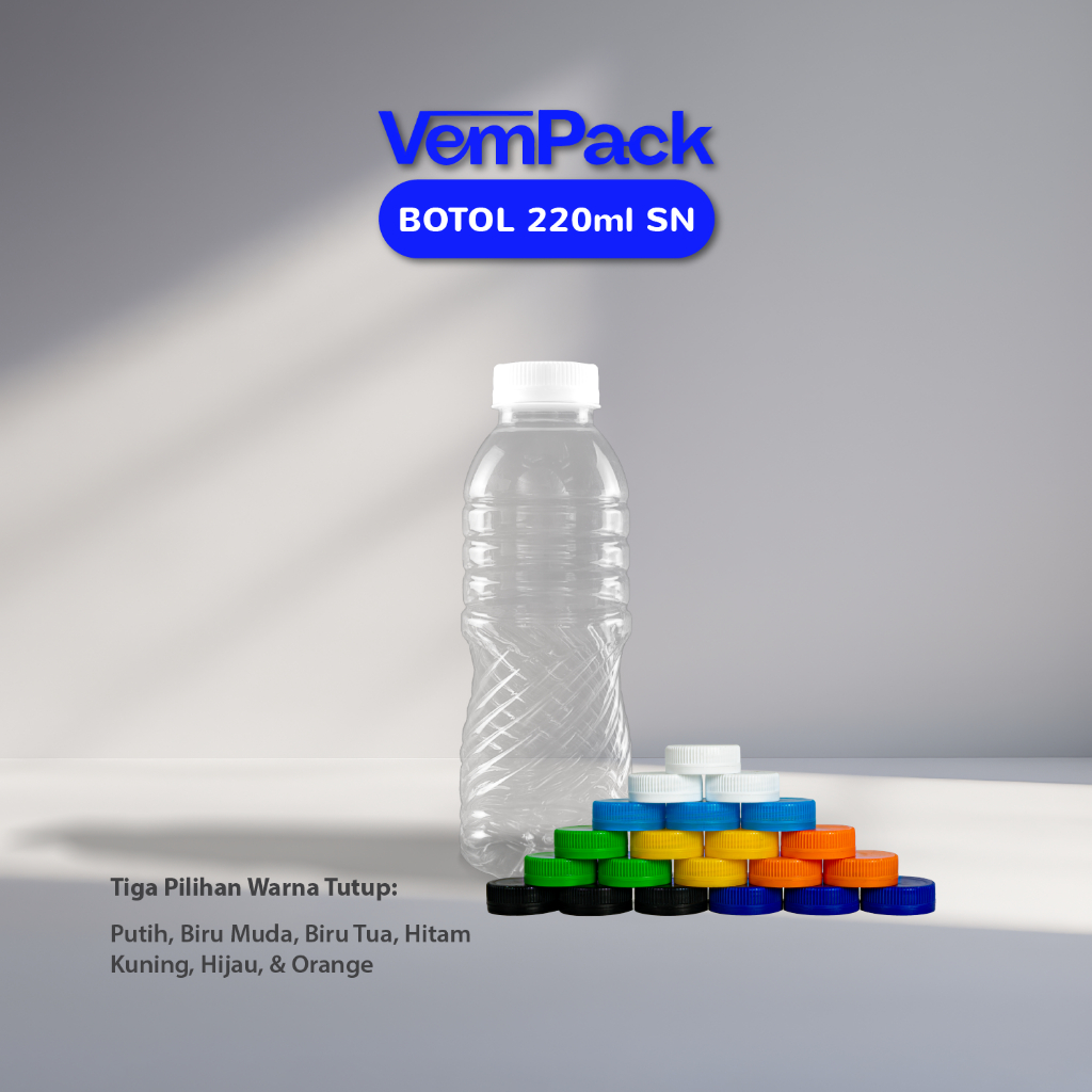 Jual Botol Plastik 220 ml Short Neck Isi 150 pcs per Bal | Botol Kopi ...