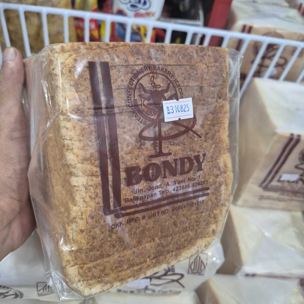 Jual Roti Tawar Gandum cap BONDY | Shopee Indonesia