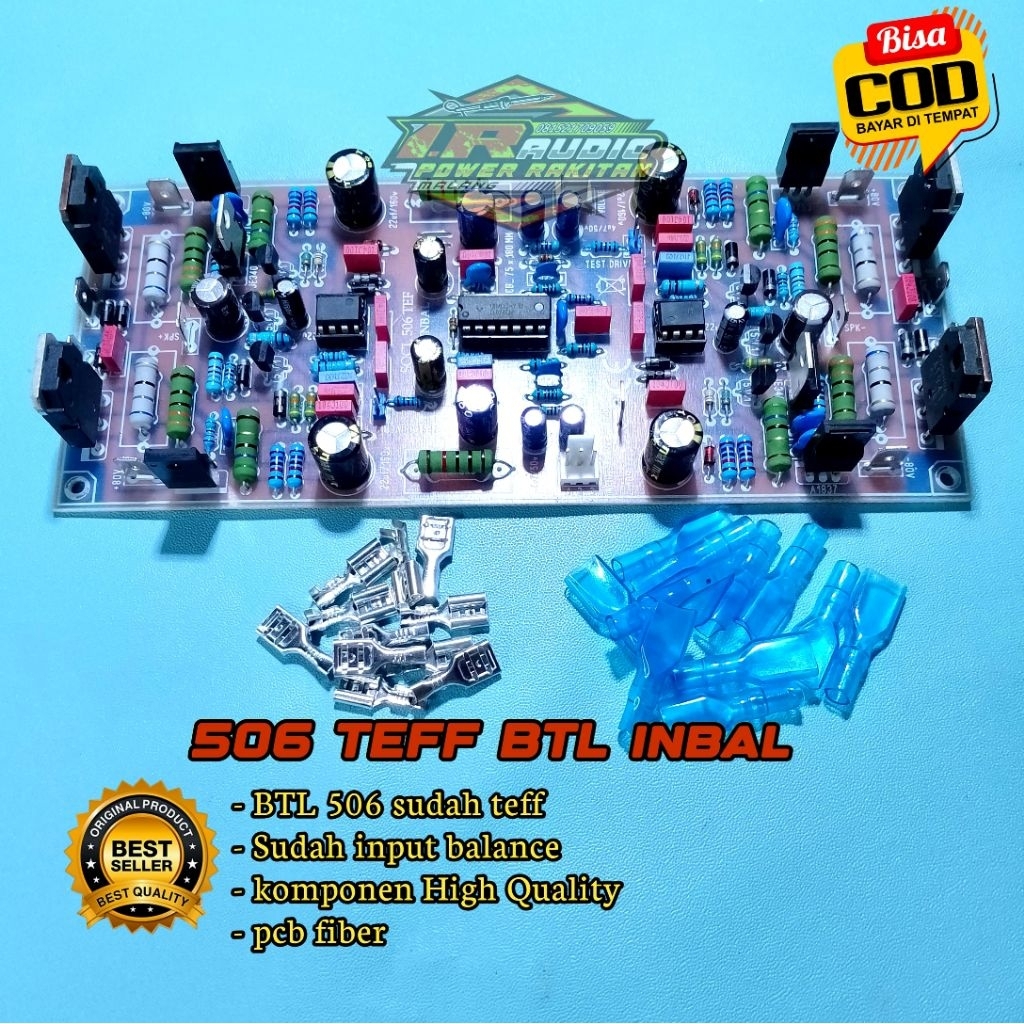 Jual Driver SOCL 506 BTL Teff + input Balance pcb FR4 dan fiber cem ...