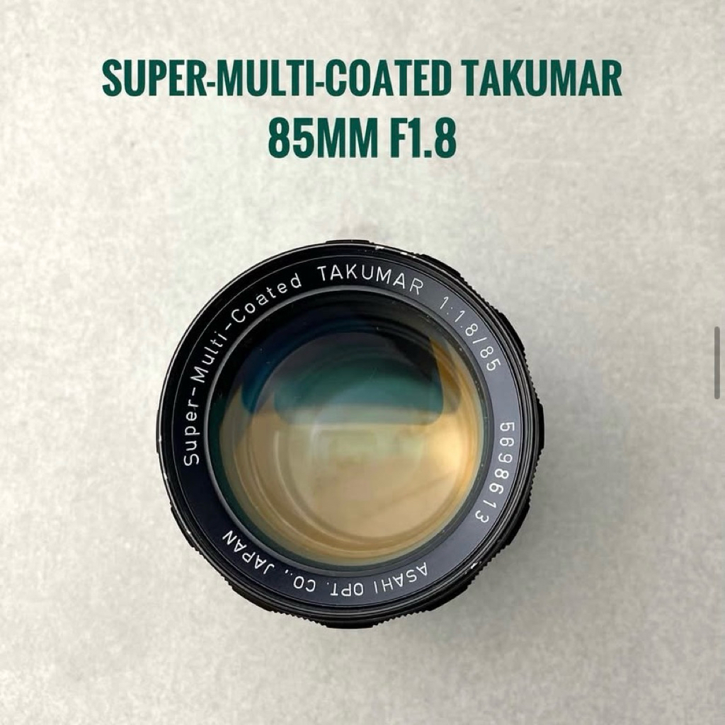 Jual Super-Multi-Coated Takumar 85mm f1.8 mount m42 with Original