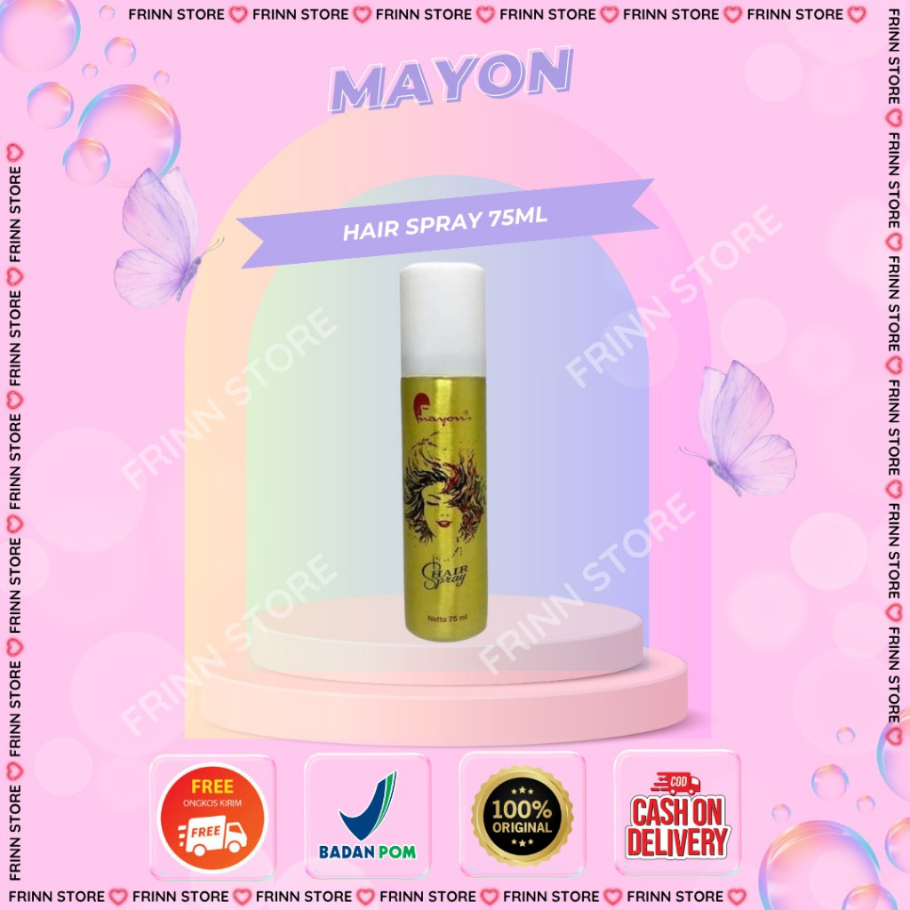 Jual MAYON - HAIR SPRAY MAYON 75ML | Shopee Indonesia