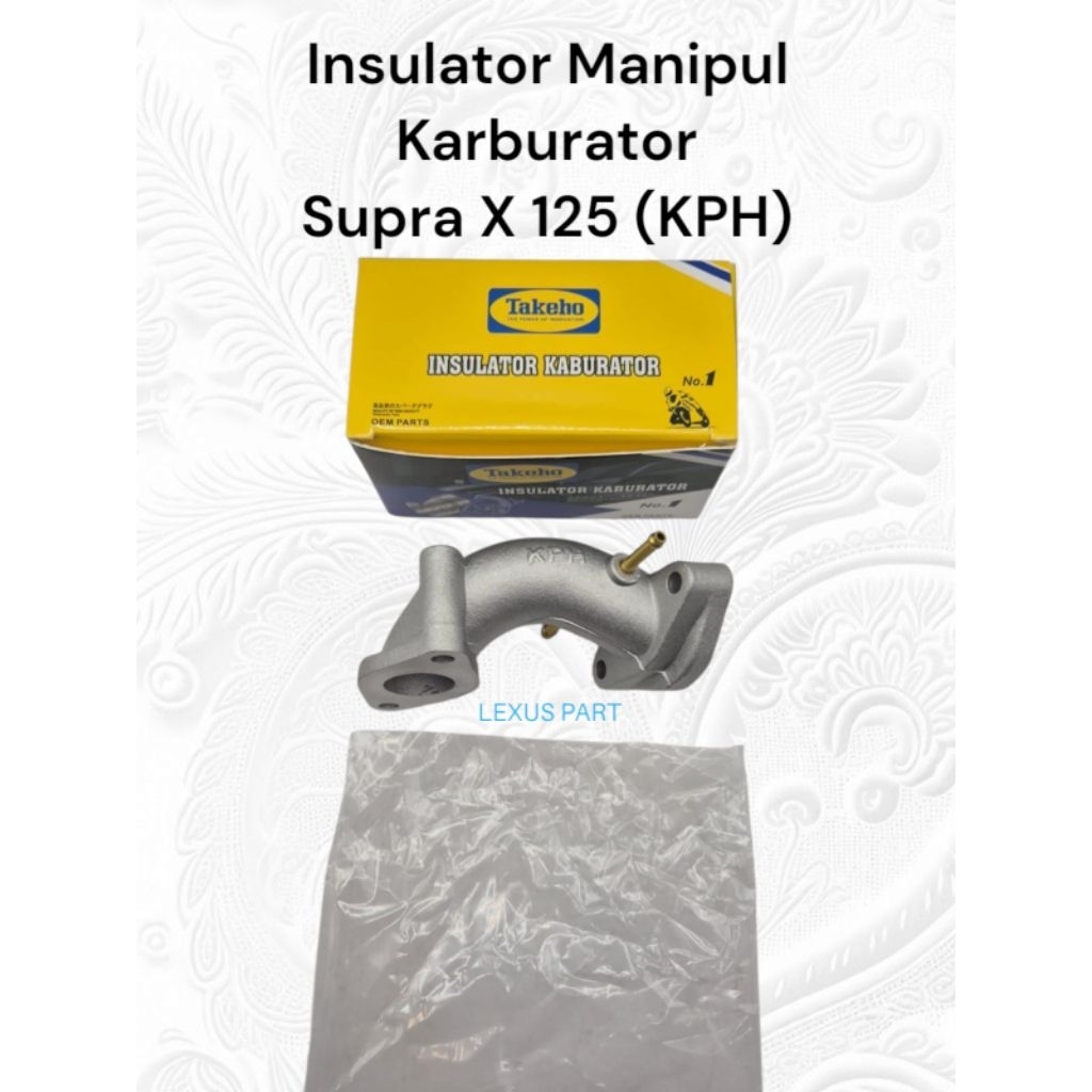 Jual Insulator Manipul Karburator Supra X 125 KPH | Shopee Indonesia
