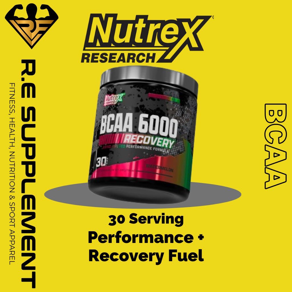 Jual nutrex research bcaa 6000 recovery 30 servings 30serving 30serv ...