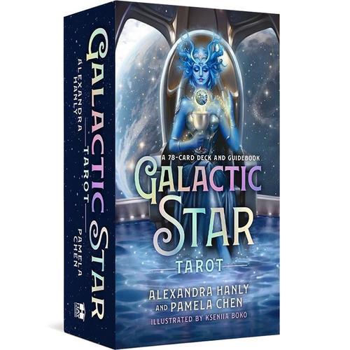 Jual Galactic Star Tarot by Alexandra Hanly | Hay House Tarot Card Deck ...