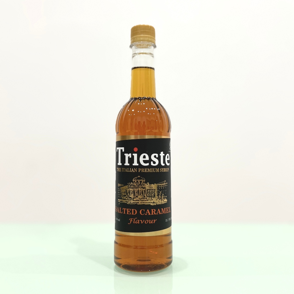 Jual Trieste Syrup Rasa SALTED CARAMEL | Shopee Indonesia