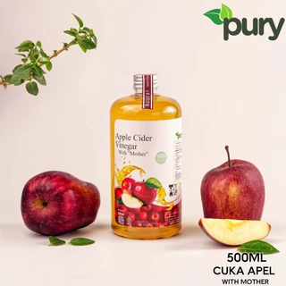 PURY - Cuka Apel 500ml / Apple Cider Vinegar With Mother