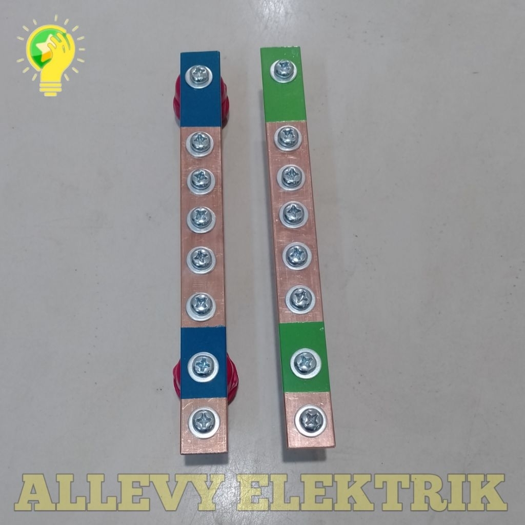 Jual BUSBAR 3X20 SNI NETRAL + GROUND 20CM | Shopee Indonesia