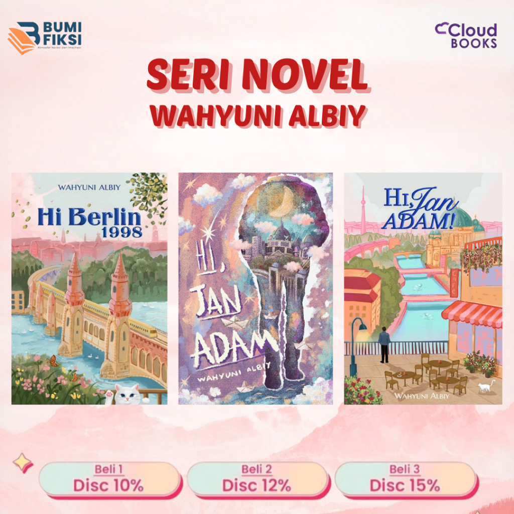 Jual Novel Hi Berlin 1998 || Hi, Jan Adam - Wahyuni Albiy - Cloud Books ...