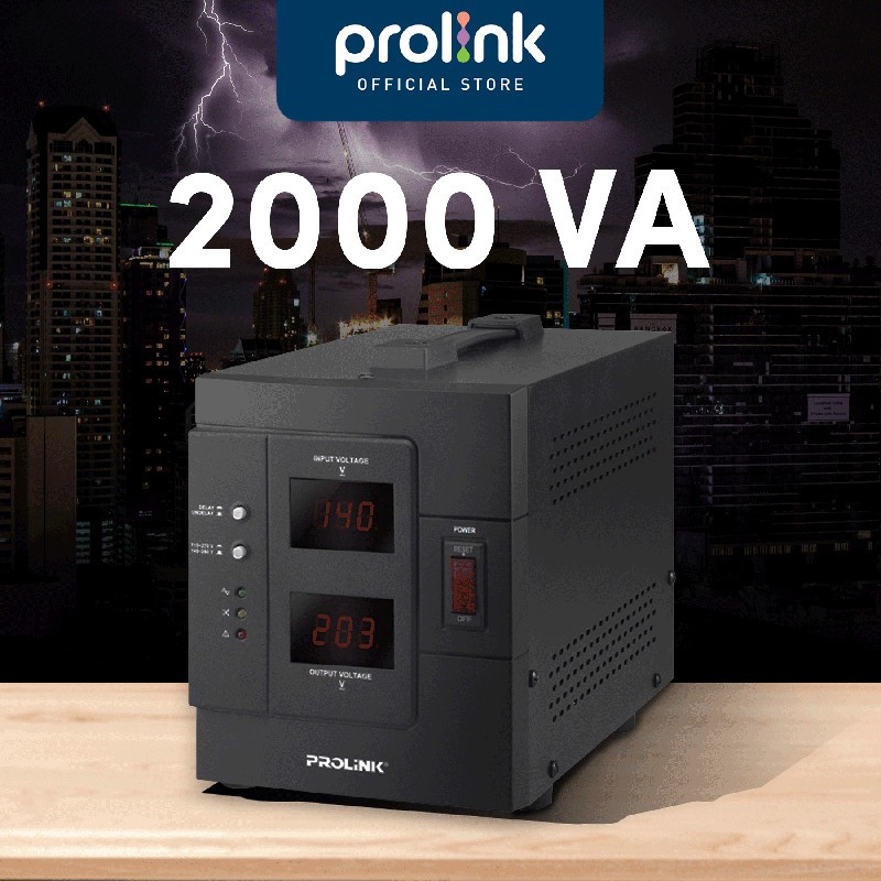 Jual STABILIZER AVR PROLINK 2000VA PVR2000d 1600Watt Best Stabilizer ...