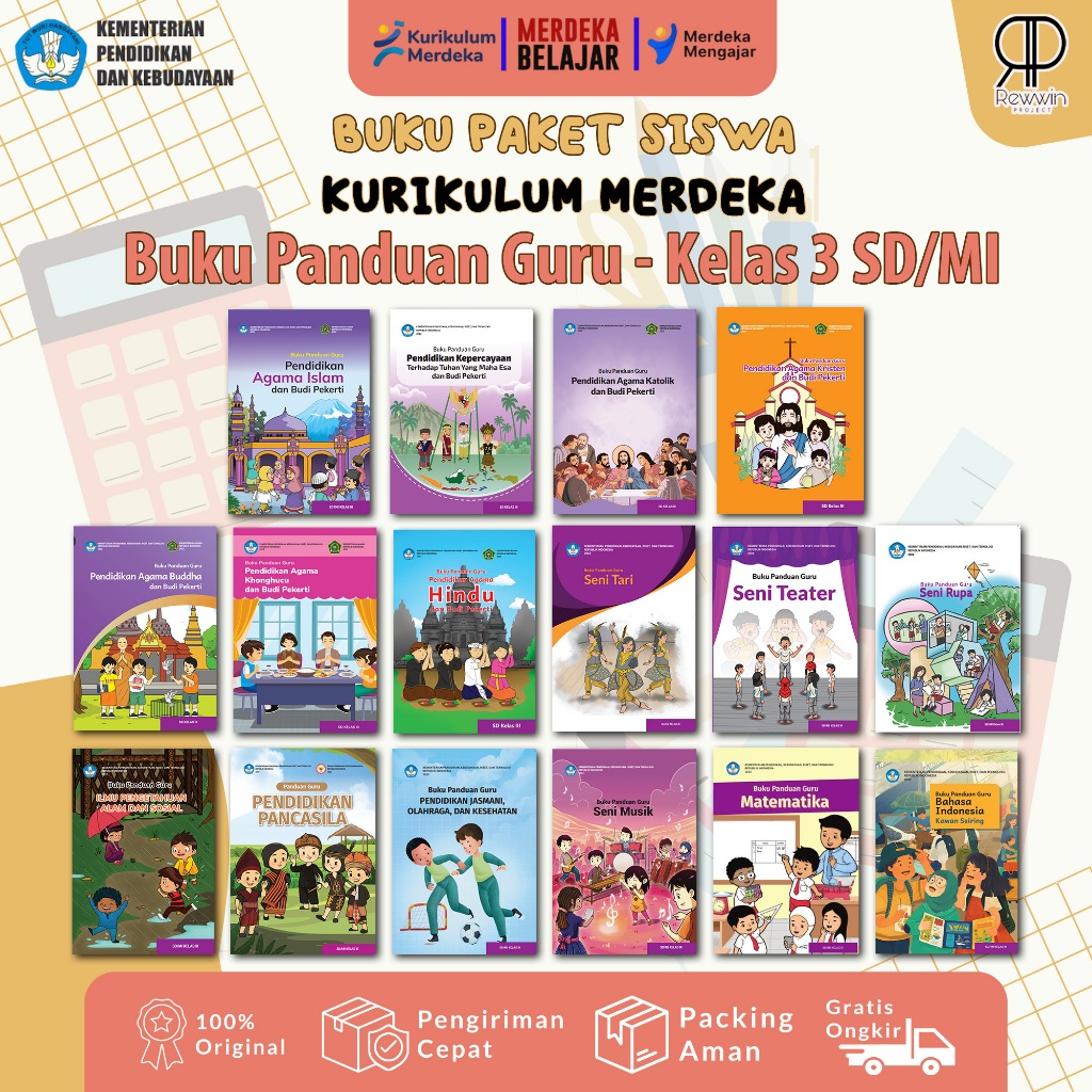 Jual Buku PANDUAN GURU Kelas 3 (III) SD/ MI - Kurikulum Merdeka ...