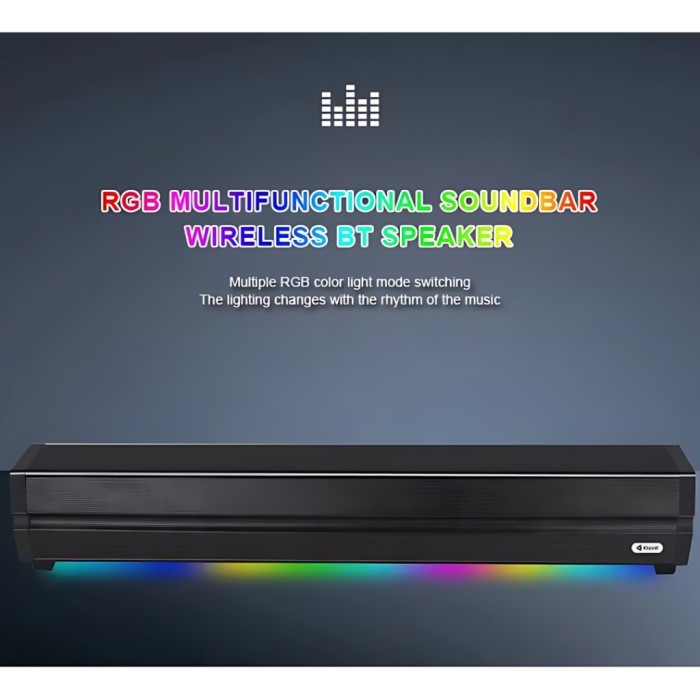 Jual KISONLI Speaker Wireless Bluetooth/Komputer LED-802 Soundbar ...