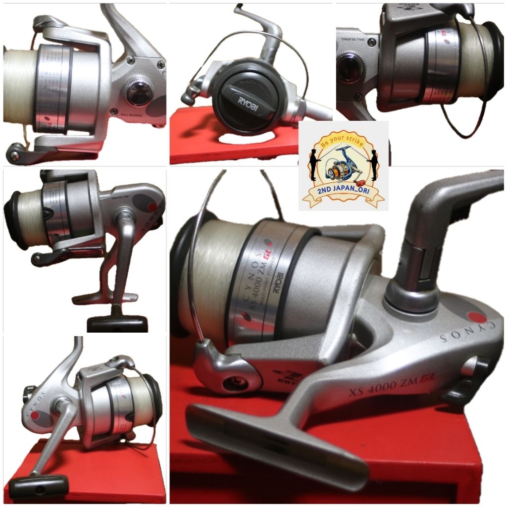 Jual reel spinning ryobi cynos xs 4000 zm gl (r-3) | Shopee Indonesia