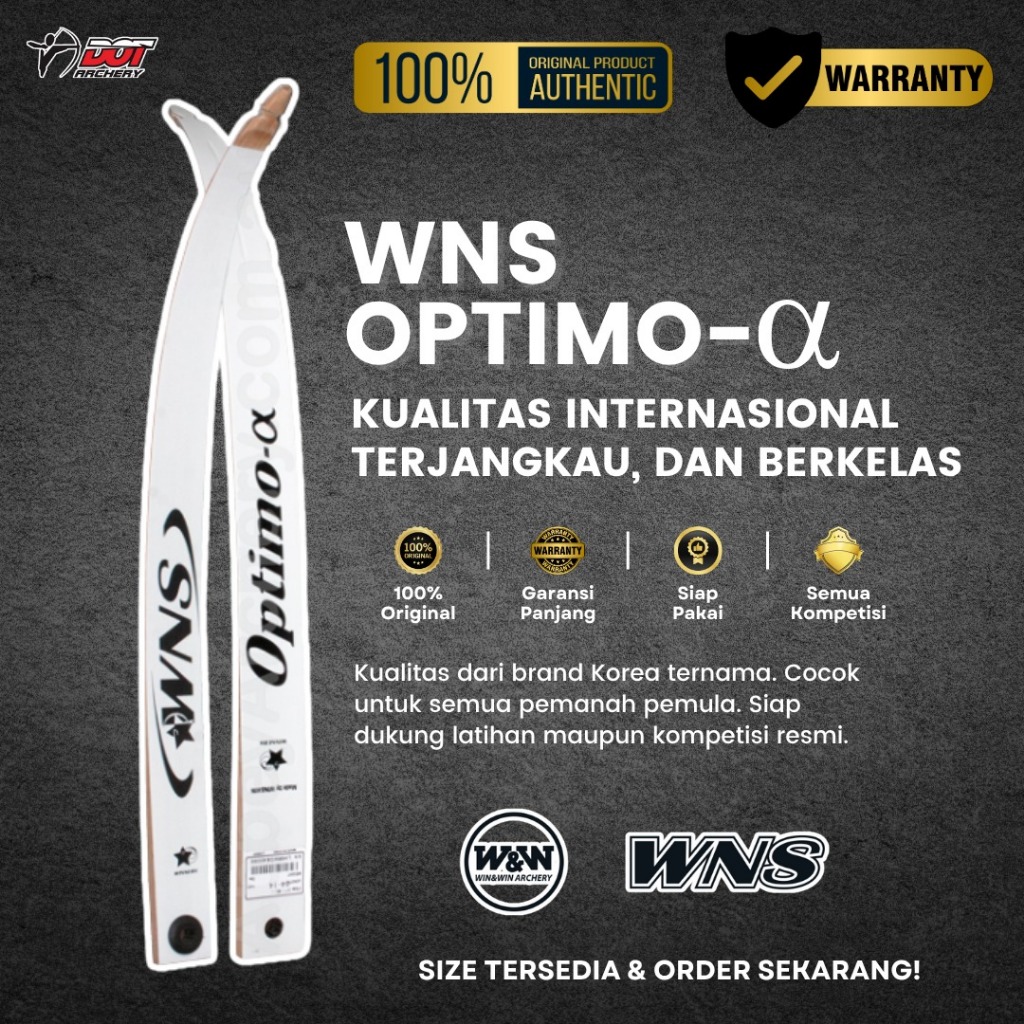 Jual Limbs Panahan Standar Bow Pemula & Atlet | Bergaransi | WNS Optimo ...
