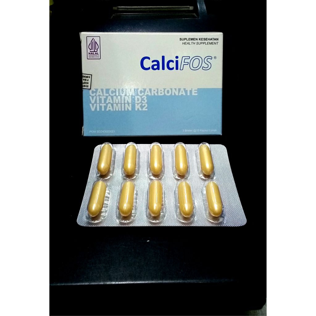 Jual CALCIFOS STRIP ISI 10 KAPSUL | Shopee Indonesia