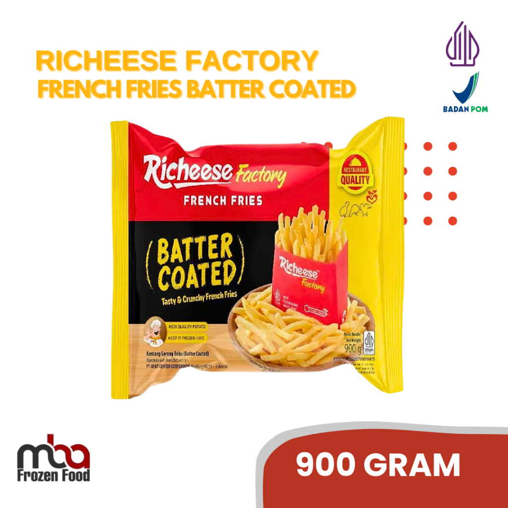 Jual RICHEESE Kentang Batter Coated /Kentanggoreng /Sidedish /Camilan ...