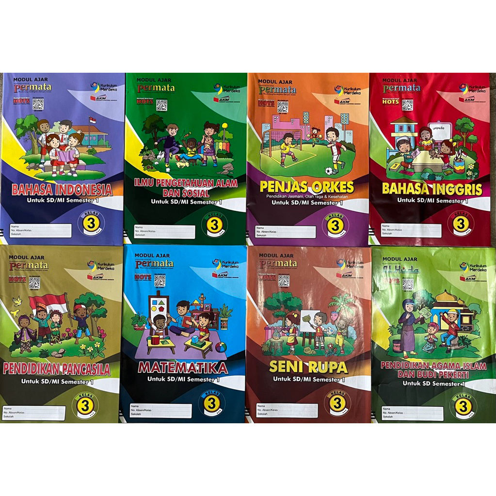 Jual Lks Permata Kelas 3 SD Kurikulum Merdeka Semester 1 | Shopee Indonesia