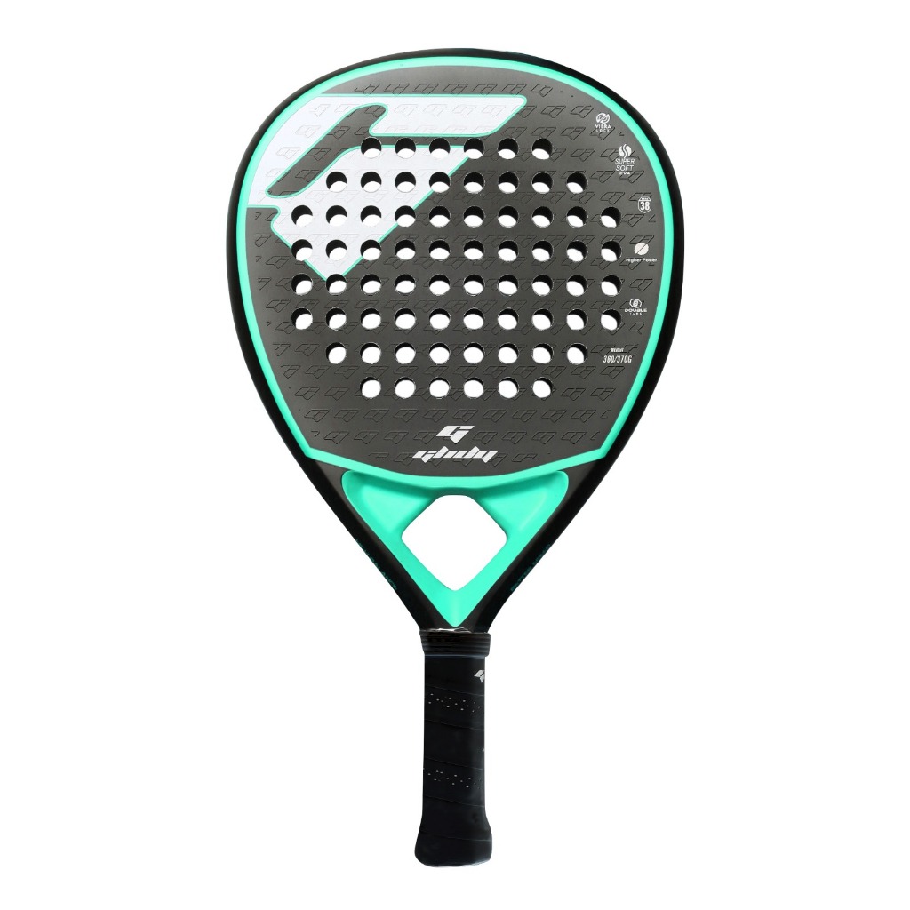 Jual Raket Padel Carbon GHDY Power Turquoise | Shopee Indonesia