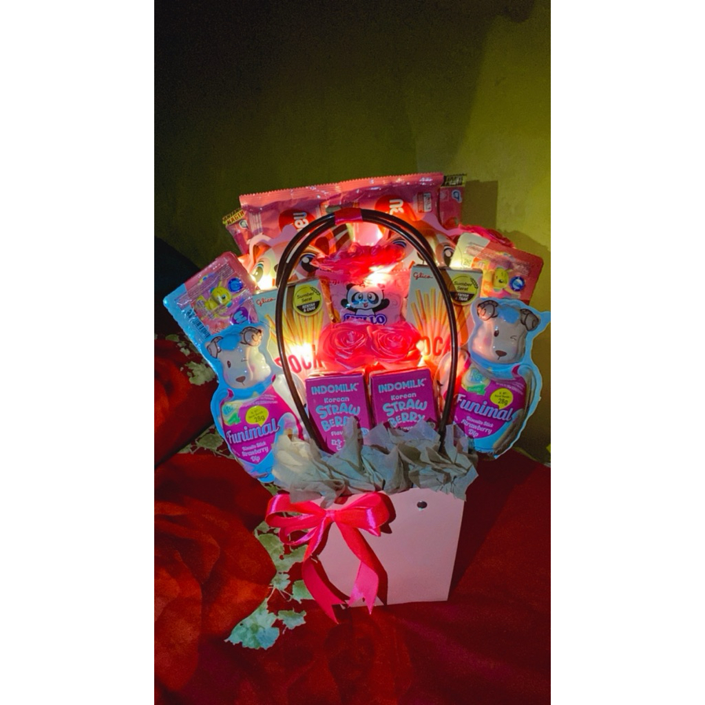 Jual BLOOM BAG SNACK / BUCKET BOX | Shopee Indonesia