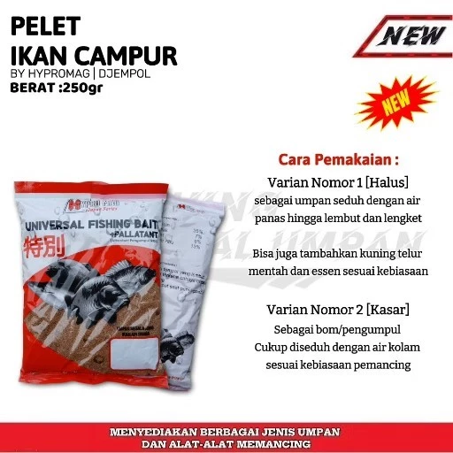 Pelet Hypromag Universal Fishing Bait