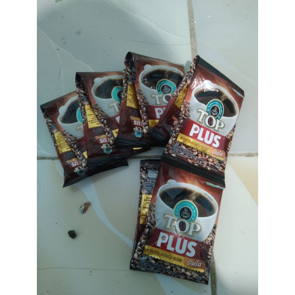 Jual Kopi Top Plus Gula Renceng kemasan 10x 18gr Sachet | Shopee Indonesia