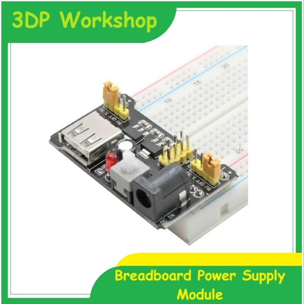 Jual Breadboard Power Supply Module MB102 3.3 DAN 5V | Shopee Indonesia