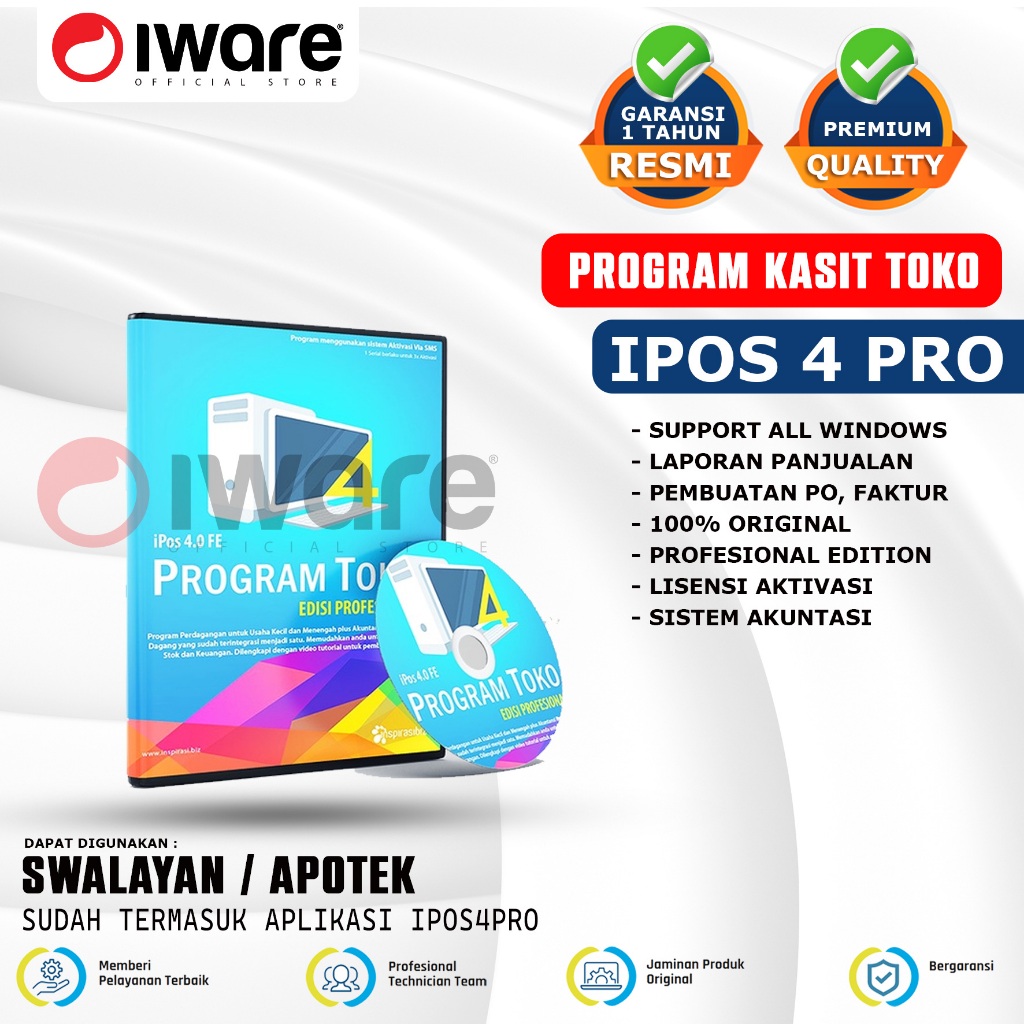Jual Software Program Toko IPOS4 | IPOS5 PRO Edisi Profesional ...