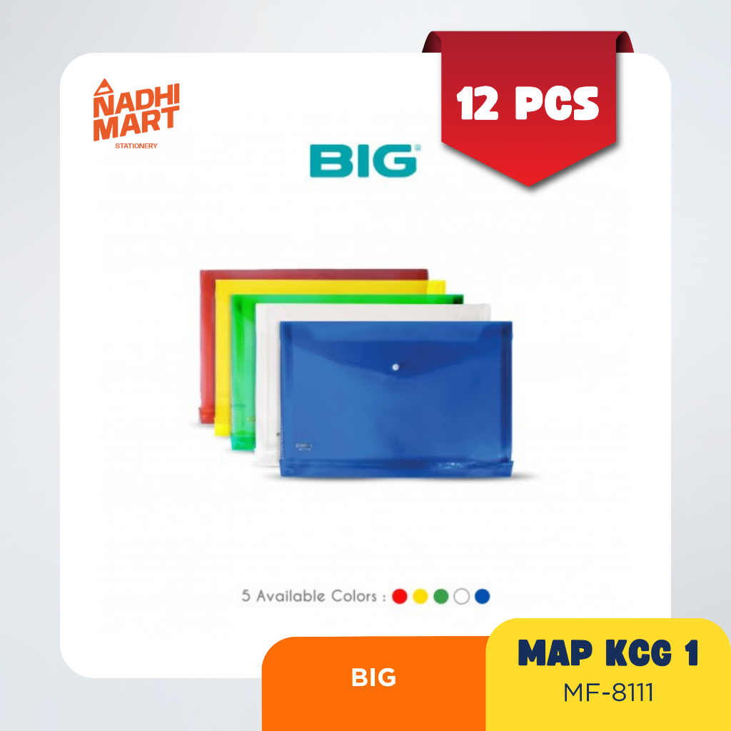 Jual 12 PCS BIG MAP KANCING PLASTIK WARNA / MAP PLASTIK FOLIO | Shopee ...