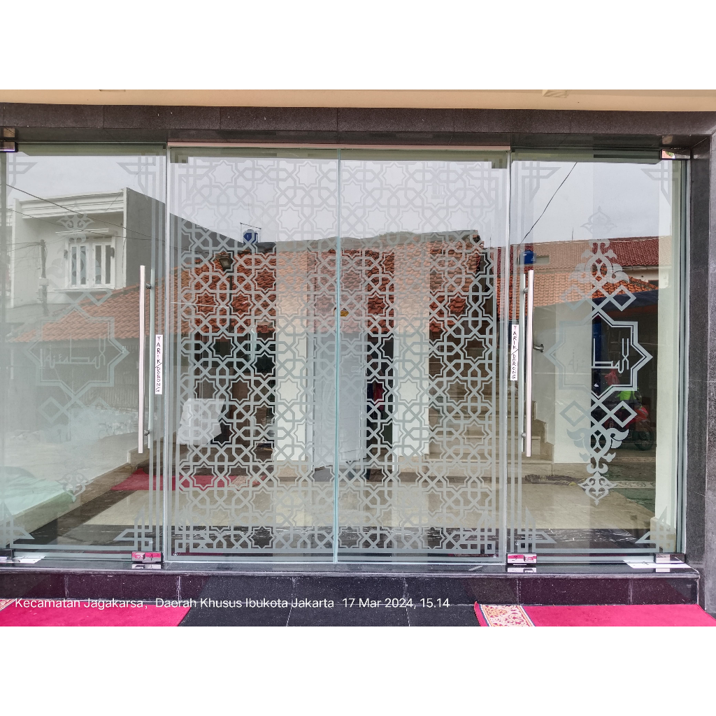 Jual cutting stiker sandblast custom | Shopee Indonesia