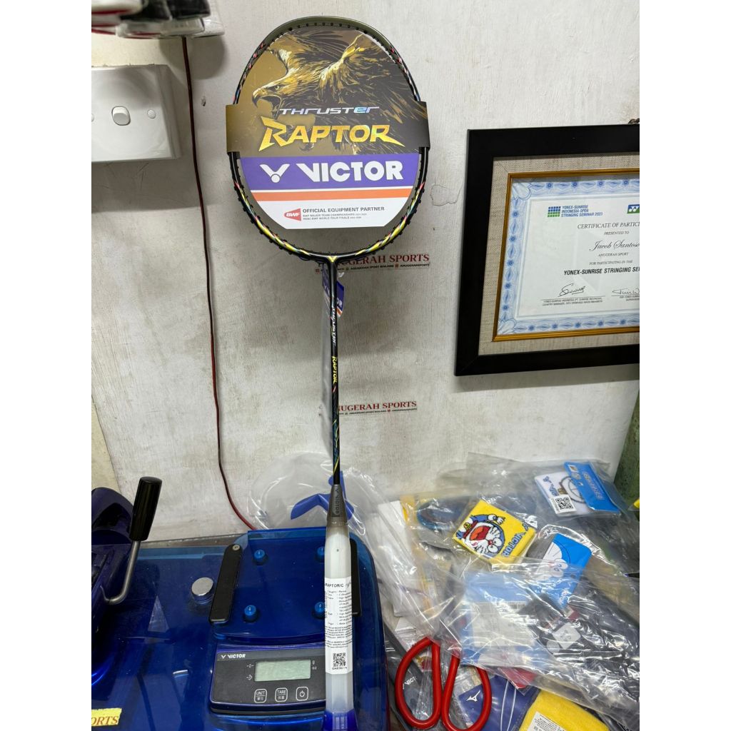Jual Raket Badminton VICTOR THRUSTER K RAPTOR / TK-RAPTOR ORIGINAL ...