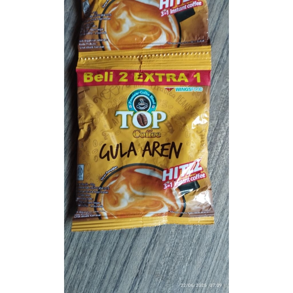 Jual Top Kopi Gula Aren 8 sachet | Shopee Indonesia