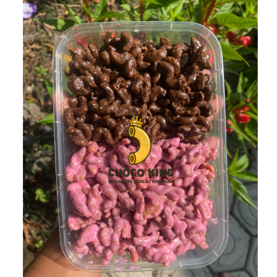 Jual MAKARONI LUMER PREMIUM MANIS KEMASAN BOX 500 ML VARIAN RASA COKLAT ...