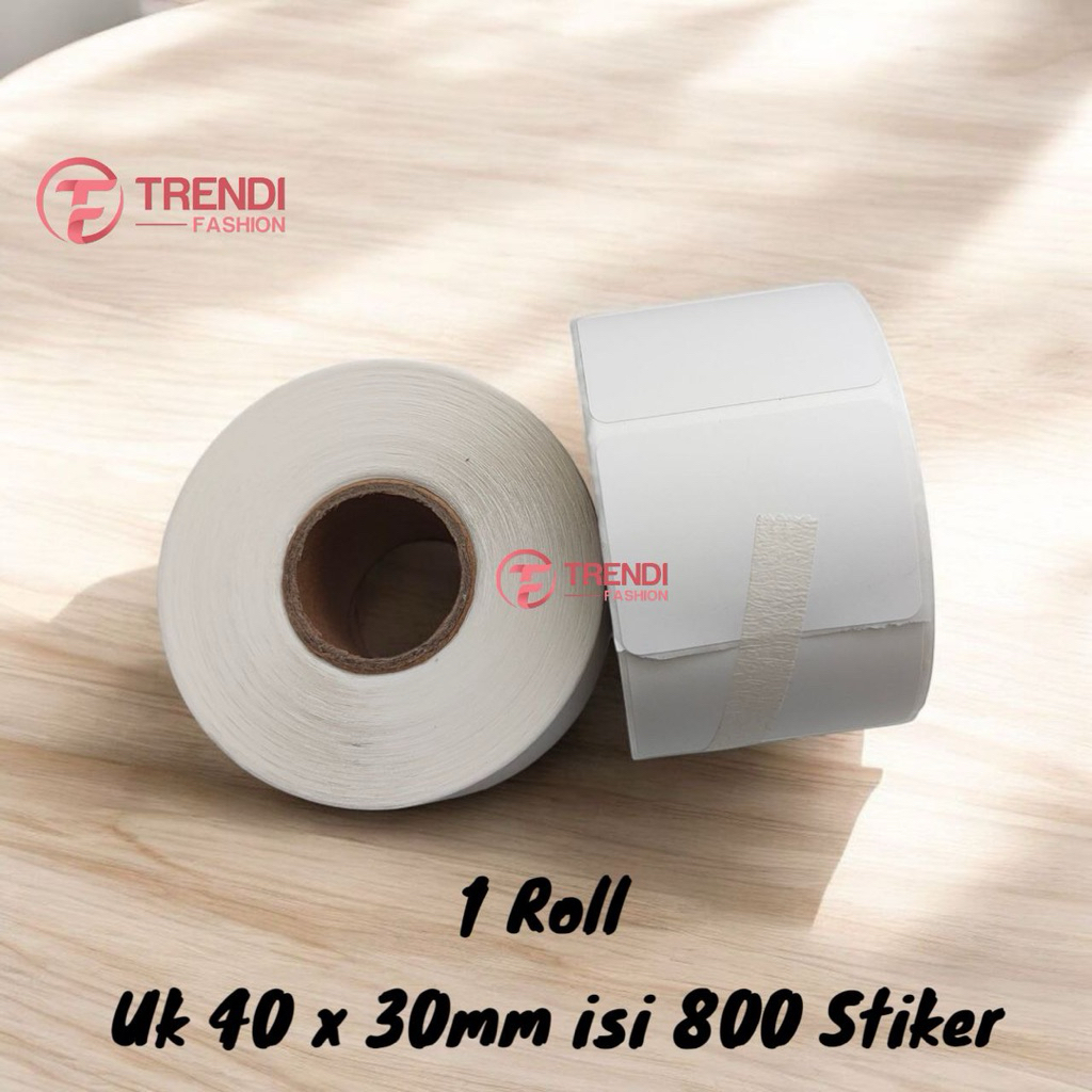 Jual Kertas Label Direct Thermal Mixue Kopi Uk 40 x 30mm Isi 800pcs ...