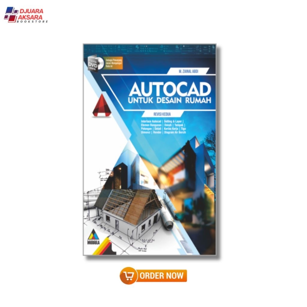 Jual BUKU AUTOCAD UNTUK DESAIN RUMAH (REVISI KEDUA) + DVD | Shopee ...